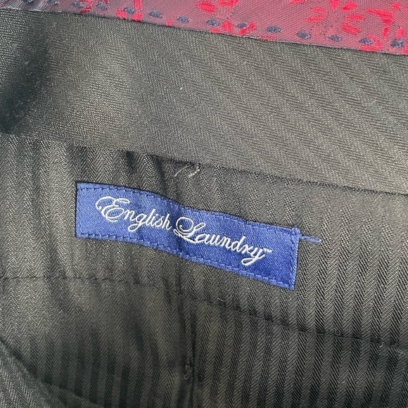 English Laundry Knightsbridge Black Dress Pants - Picture 6 of 8